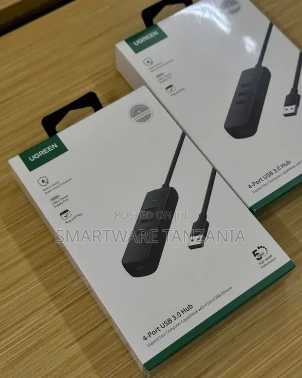 Ugreen 4-port USB 3.0 Hub High Speed - Buy in Dar es Salaam, Tanzania | Smartware