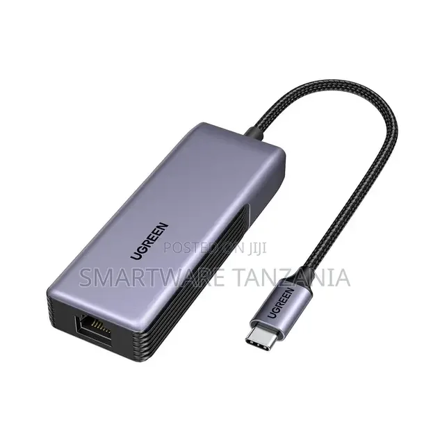 Ugreen 5gbps Usb-C to Ethernet Adapter Aluminum Thermal Design for Pc