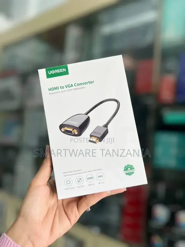 Ugreen HDMI Male to VGA Female Video Cable Converter Adapter - Buy in Dar es Salaam, Tanzania | Smartware