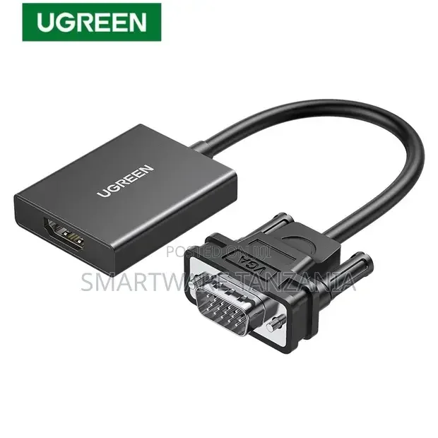 Ugreen Hdmi To Vga Adapter Female To Male With 3.5mm Audio Jack