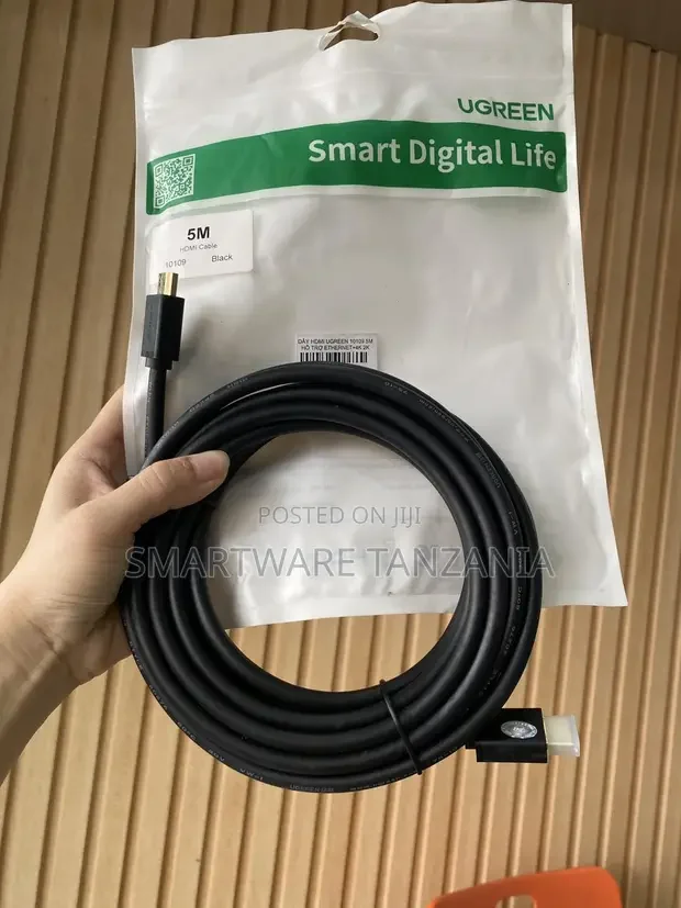 Ugreen High Speed HDMI Cable with Ethernet 5m - Buy in Dar es Salaam, Tanzania | Smartware
