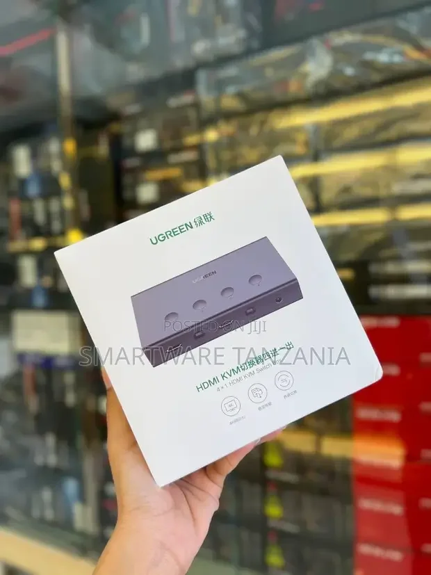 Ugreen Kvm Switch, Hdmi Usb Switch 4 In 1 Out For 4