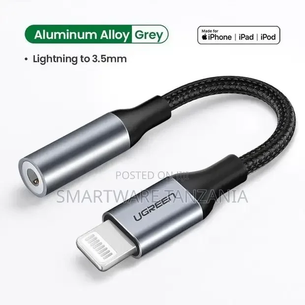 Ugreen Lightning To 3.5 Mm Headphone Jack Adapter For iPhone
