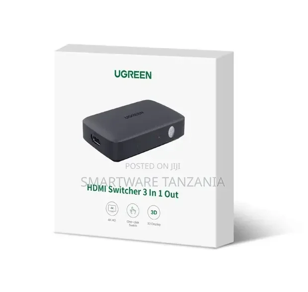Ugreen HDMI Splitter 3-Port 4K 30Hz - Buy in Dar es Salaam, Tanzania | Smartware