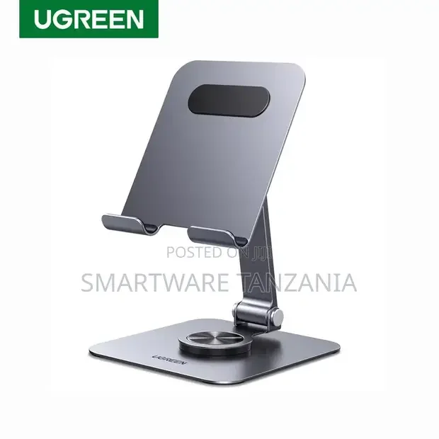 Ugreen Tablet Stand Holder 360 Rotating Aluminum Adjustable Phone - Buy in Dar es Salaam, Tanzania | Smartware