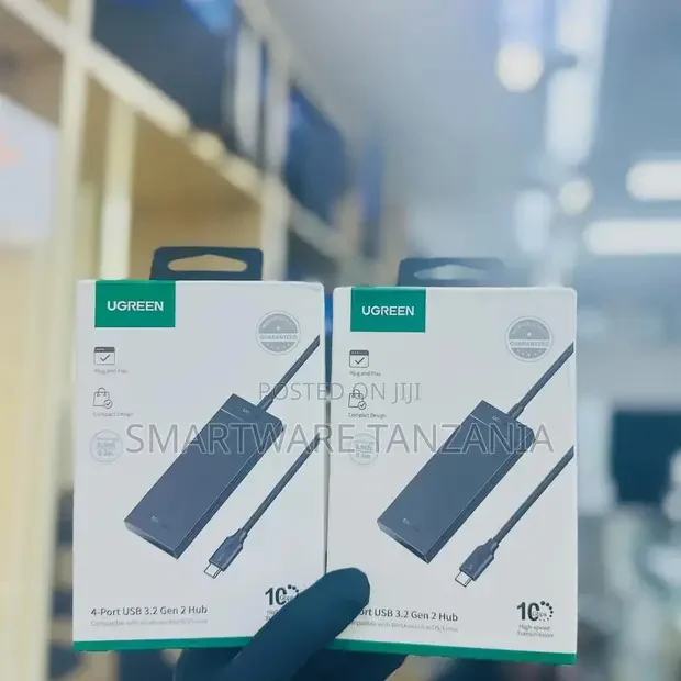 Ugreen Type C Hub 10Gbps 4-in-1 USB 3.2 Adapter - Buy in Dar es Salaam, Tanzania | Smartware