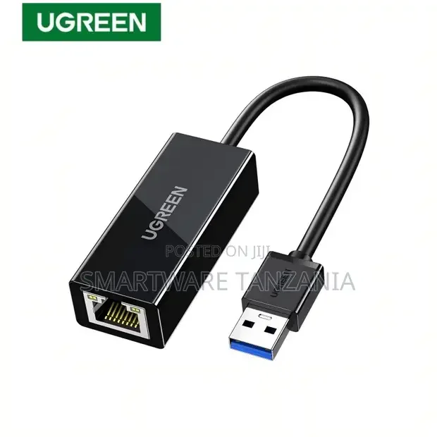 Ugreen Usb 3.0 to Ethernet Adapter 1000mbps Rj45 Lan Network Dongle