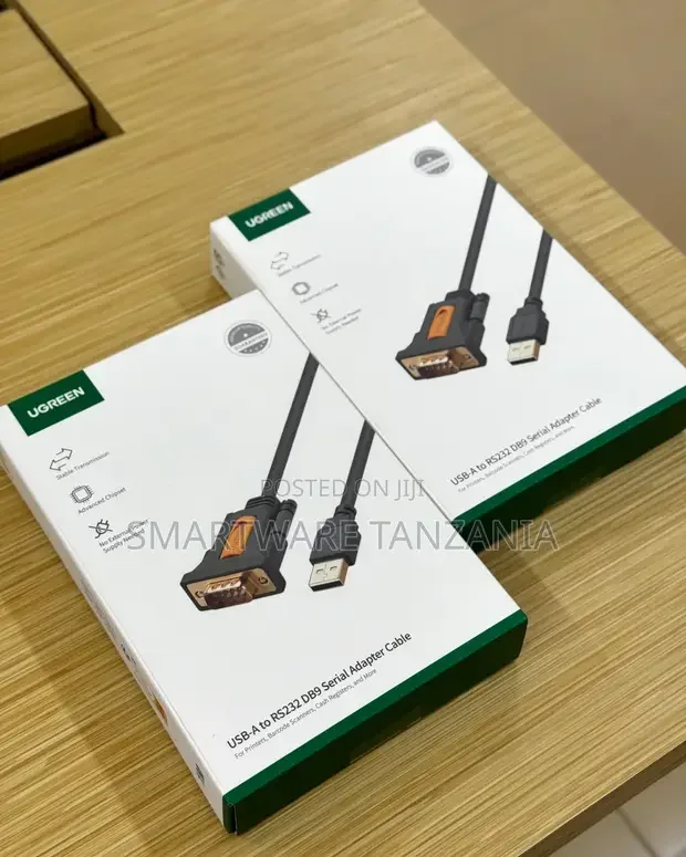 UGREEN USB-A to RS233 DB9 Serial Adapter Cable - Buy in Dar es Salaam, Tanzania | Smartware