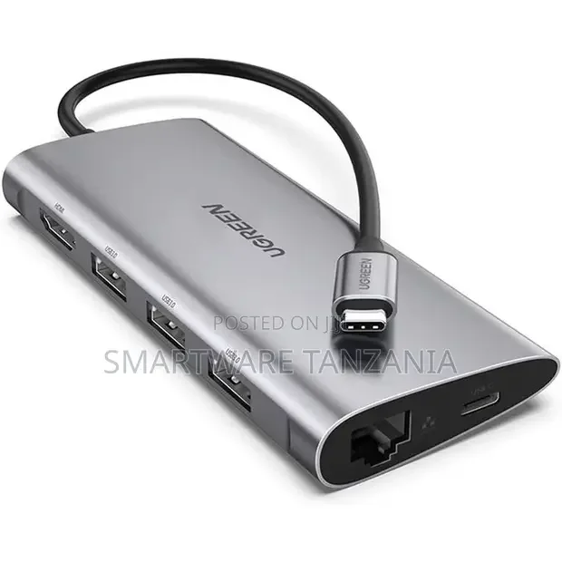 Ugreen USB-C 8-in-1 Multifunction Adapter - Buy in Dar es Salaam, Tanzania | Smartware