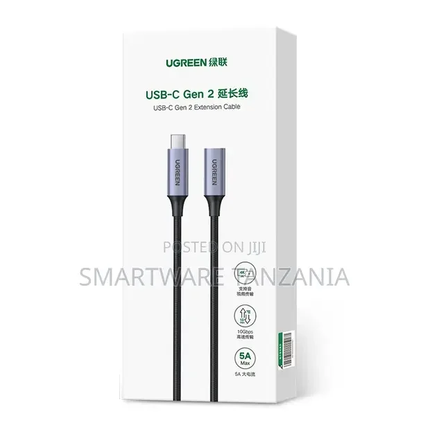UGREEN USB C Extension Cable 1.5ft 3.2 - Buy in Dar es Salaam, Tanzania | Smartware