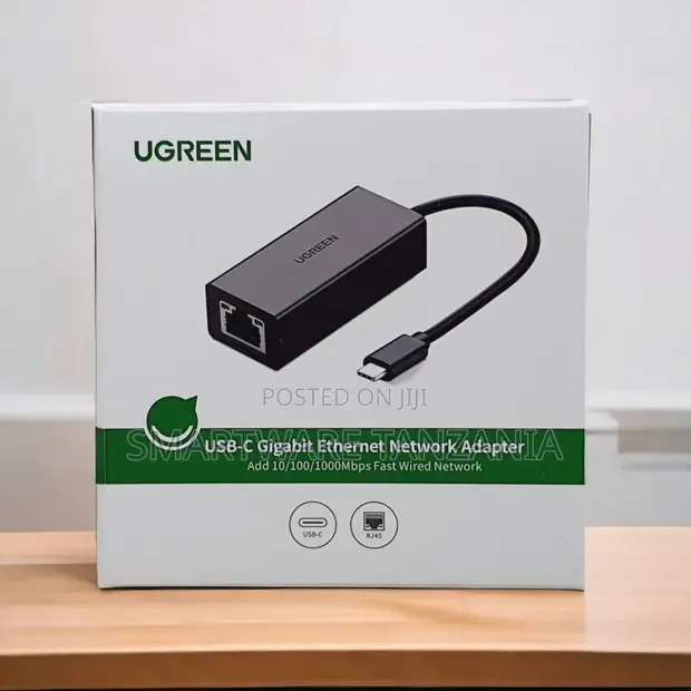 Ugreen Usb-C Gigabit Ethernet Adapter Rj45 101001000mbps