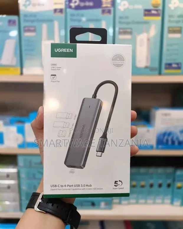 Ugreen USB-C to 4-Port USB 3.0 Hub - Buy in Dar es Salaam, Tanzania | Smartware