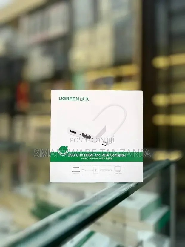 Ugreen USB-C to HDMI+VGA Converter with PD for Laptop, MacBook - Buy in Dar es Salaam, Tanzania | Smartware