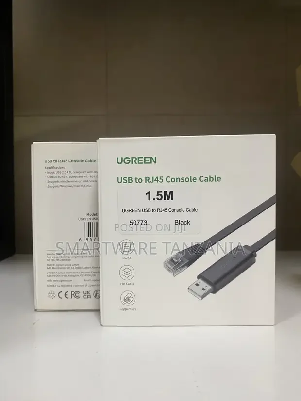 Ugreen USB Console Cable USB 2.0 to RJ45 - Buy in Dar es Salaam, Tanzania | Smartware