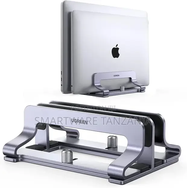 Ugreen Vertical Laptop Stand Holder Desk Dual Aluminum Dock