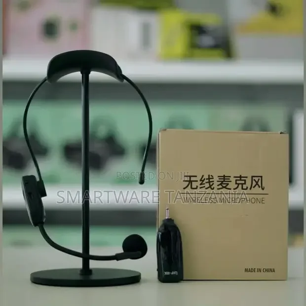 UHF Wireless Headset Microphone with Portable Receiver - Buy in Dar es Salaam, Tanzania | Smartware