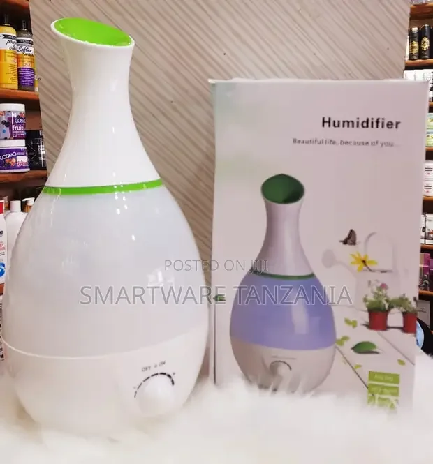 Ultrasonic Humidifier  2.4L Capacity  Automatic Shut-Off