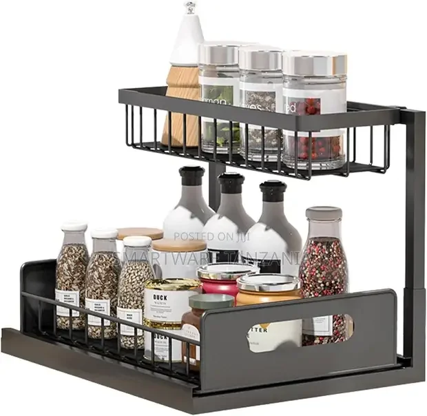 Under Kitchen Bathroom Sink Organizers and Storage Shelf - Buy in Dar es Salaam, Tanzania | Smartware