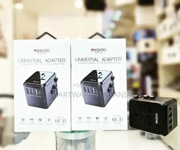 Universal Power Adapter, International Wall Charger Plug - Buy in Dar es Salaam, Tanzania | Smartware