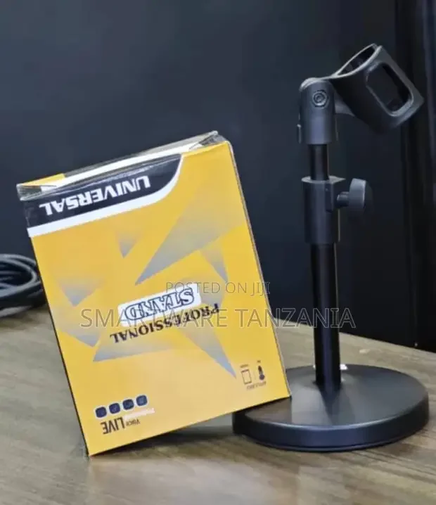 Universal Professional Table Microphone Stand Adjustable Desktop - Buy in Dar es Salaam, Tanzania | Smartware