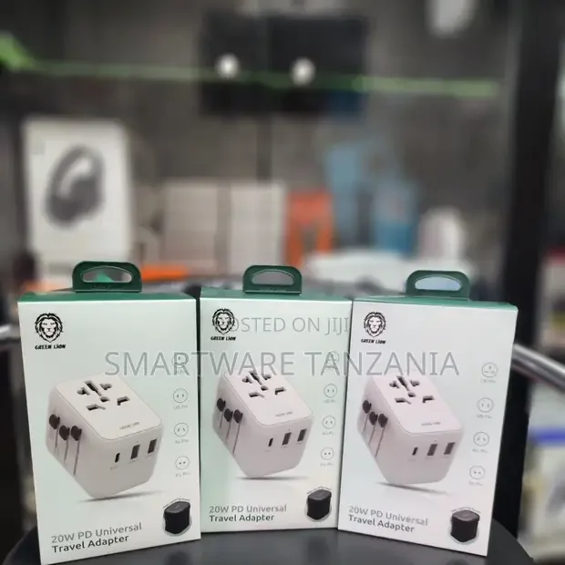 Universal Travel Adapter With EU/USA/UK/AUS Plugs - Buy in Dar es Salaam, Tanzania | Smartware