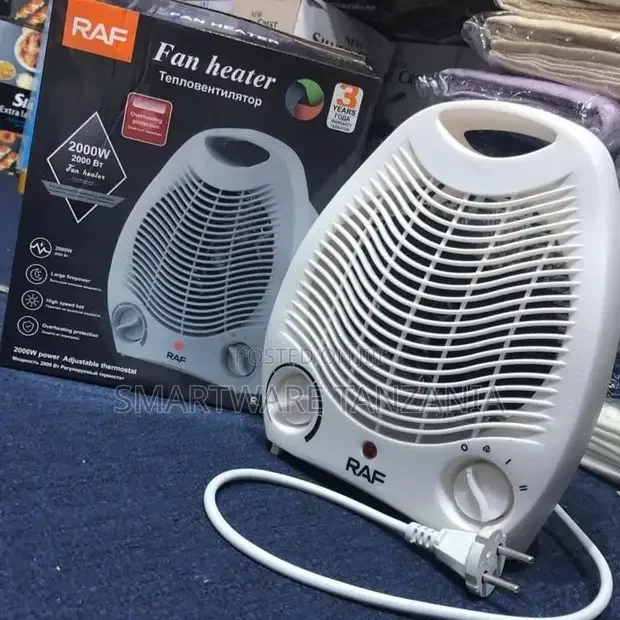 Upright Fan Heater with Overheat Protection - Buy in Dar es Salaam, Tanzania | Smartware