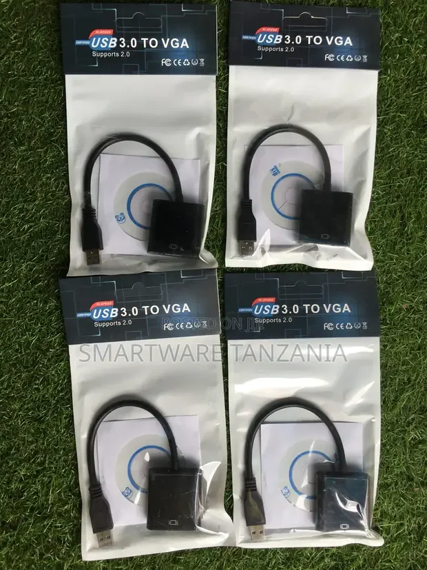 USB 3.0 Male To VGA Female Converter Video Adapter - Buy in Dar es Salaam, Tanzania | Smartware