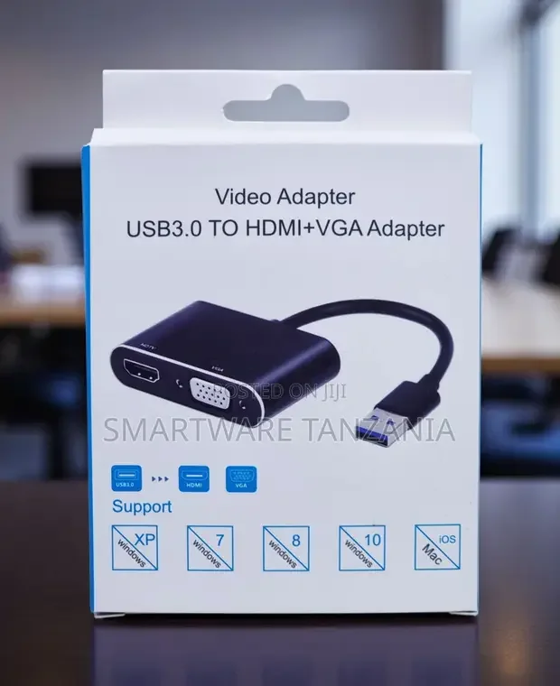 USB 3.0 to HDMI VGA Video Adapter - Buy in Dar es Salaam, Tanzania | Smartware