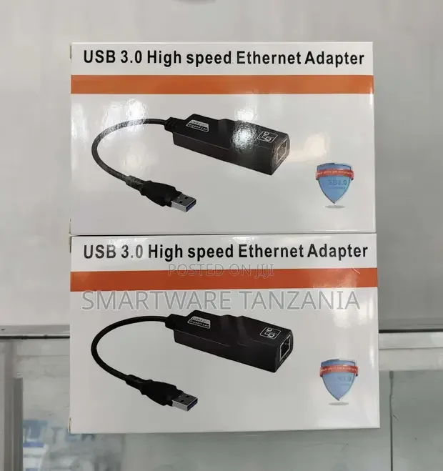 Usb 3.0 to Rj45 Gigabit Ethernet Adapter High Speed Lan Cable