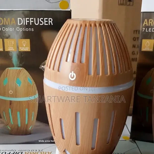 USB Air Humidifier , Free Filter Wood Grain Air Purifier