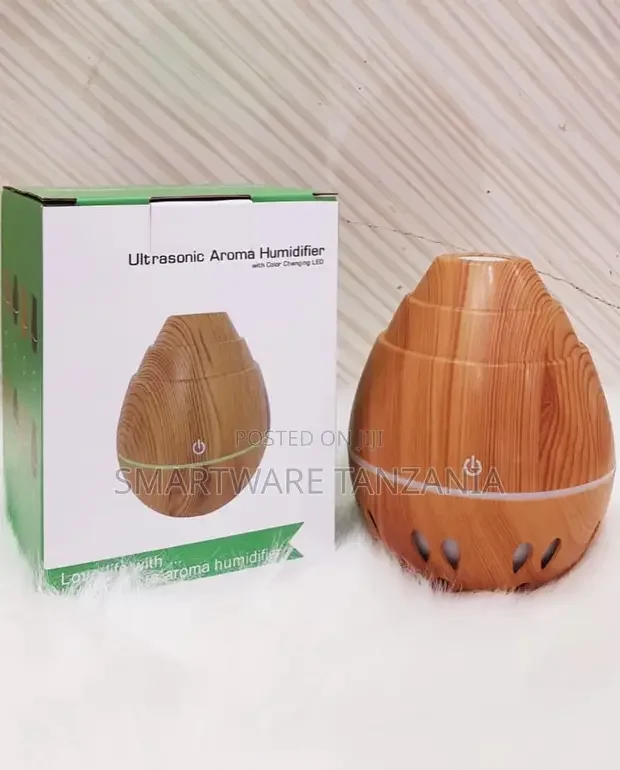 USB Air Mist Humidifier For Home Office Car Light Brown - Buy in Dar es Salaam, Tanzania | Smartware