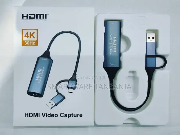 Usb-C and Usb-a Video Capture Card Dongle - Buy in Dar es Salaam, Tanzania | Smartware