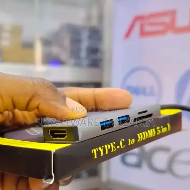 USB-C Hub (5-in-1) With HDMI Display - Buy in Dar es Salaam, Tanzania | Smartware