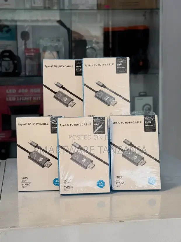 USB-C to HDTV Cable Adapter HDMI Mirror Display Thunderbolt - Buy in Dar es Salaam, Tanzania | Smartware