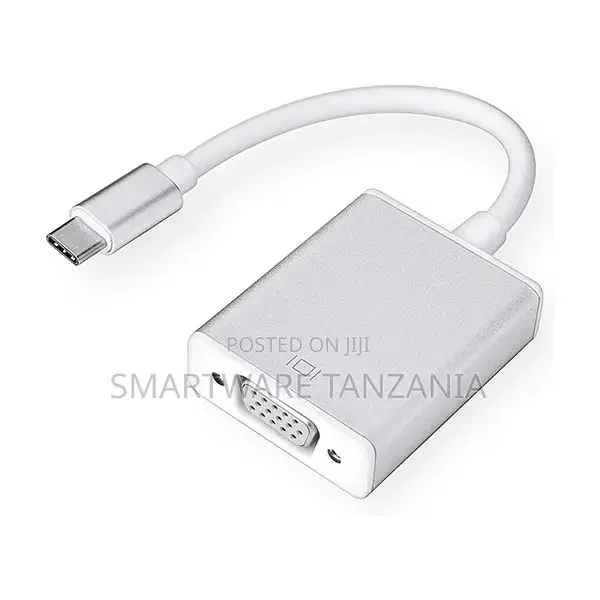 USB-C To VGA Adapter, USB 3.1 Type-C (Thunderbolt 3) - Buy in Dar es Salaam, Tanzania | Smartware