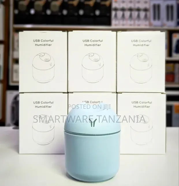 USB Colorful Mini Humidifier With LED Light - Buy in Dar es Salaam, Tanzania | Smartware