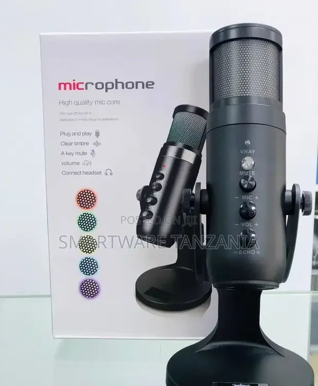 USB Microphone Desktop, Podcast Microphone, PC Gaming Mic
