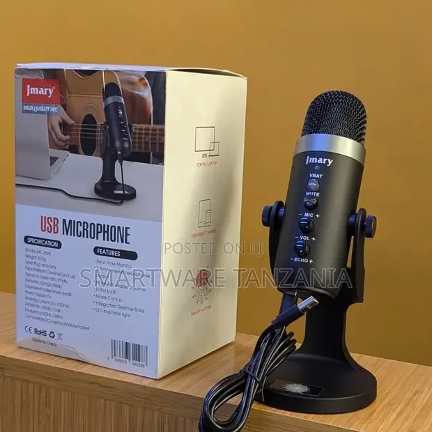 Usb Microphone For Podcast Recording, Computer Streaming Mic