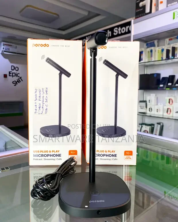 Usb Plug Play Microphone With Ai Noise Reduction - Buy in Dar es Salaam, Tanzania | Smartware