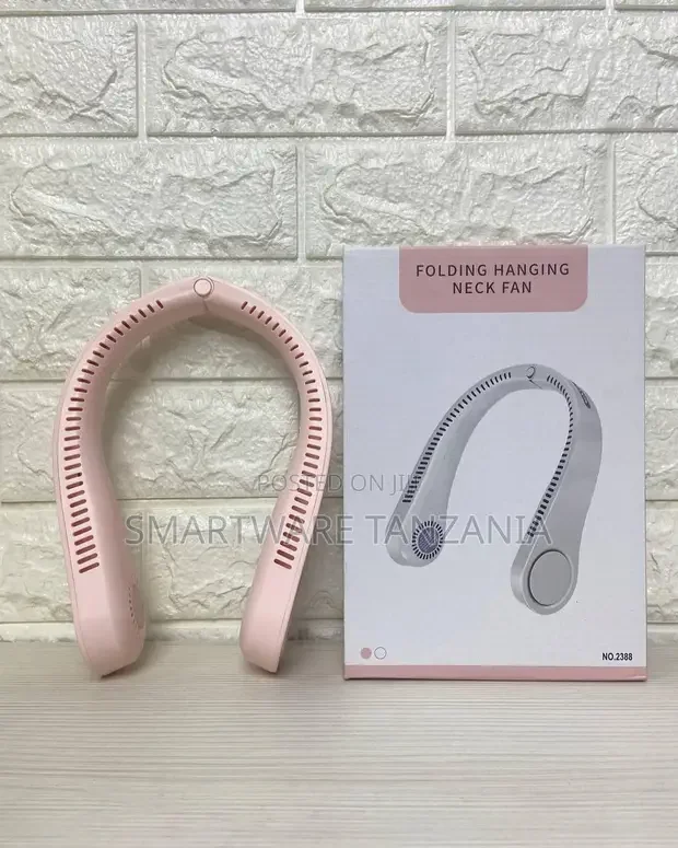 Usb Rechargeable Wearable Neck Fan, Hands Free, Bladeless Fan - Buy in Dar es Salaam, Tanzania | Smartware