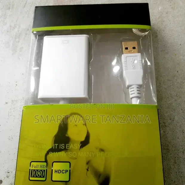 USB To HDMI Adapter Cable Converter With Audio For PC Laptop