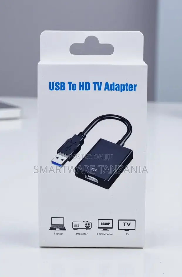 USB to HDMI Adapter for Laptop, TV & Projector - Buy in Dar es Salaam, Tanzania | Smartware