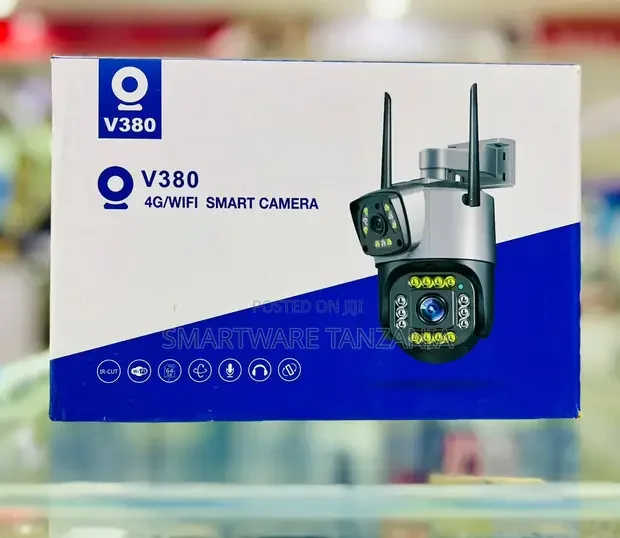 V380 4G Wifi Dual Lens Smart Security Camera - Buy in Dar es Salaam, Tanzania | Smartware