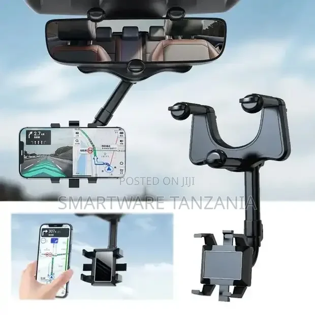 Adjustable Car Phone Holder with 360° Rotation - Buy in Dar es Salaam, Tanzania | Smartware
