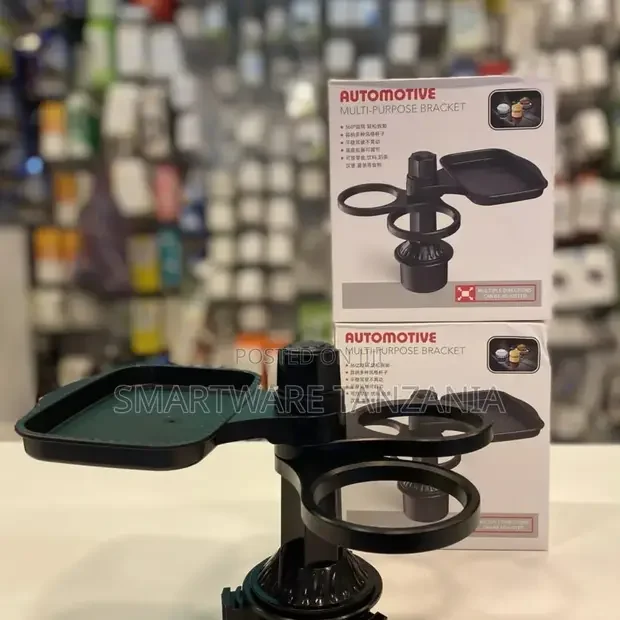 Vehicle Cup Holder - 360° Rotation Car Seat Cup Holder Tray - Buy in Dar es Salaam, Tanzania | Smartware