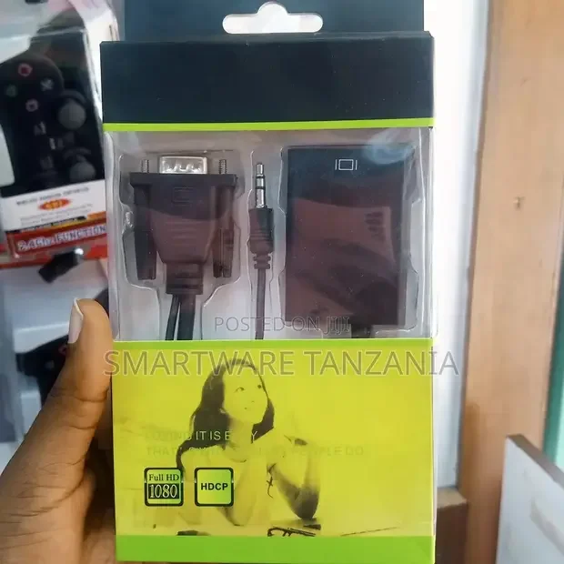 VGA To HDMI Adapter Converter Audio, (PC VGA Source Output)