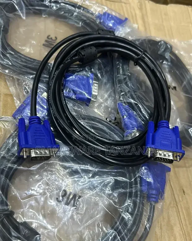 VGA To VGA Video Cable for PC & Laptop - Buy in Dar es Salaam, Tanzania | Smartware