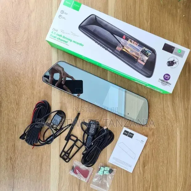 Vicoo 10-Inch Rearview Mirror Dash Cam With GPS - Buy in Dar es Salaam, Tanzania | Smartware