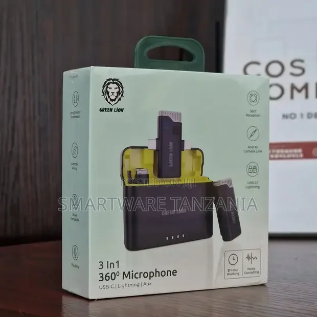 Wireless Lavalier Microphone for Live Streaming - Buy in Dar es Salaam, Tanzania | Smartware