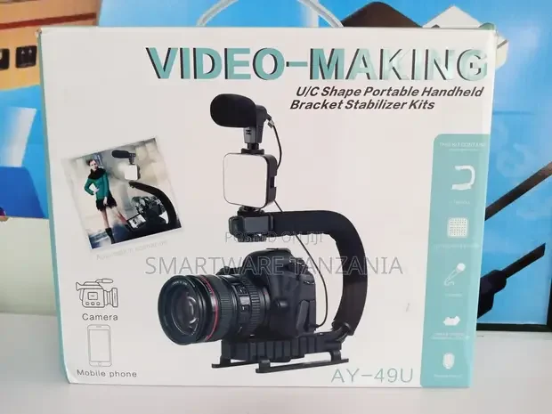 Vlogging KitVideo Maker Kit +Mic+Tripod+Holder Light
